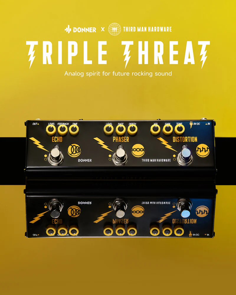 Donner Triple Threat 數位綜合效果器 正面