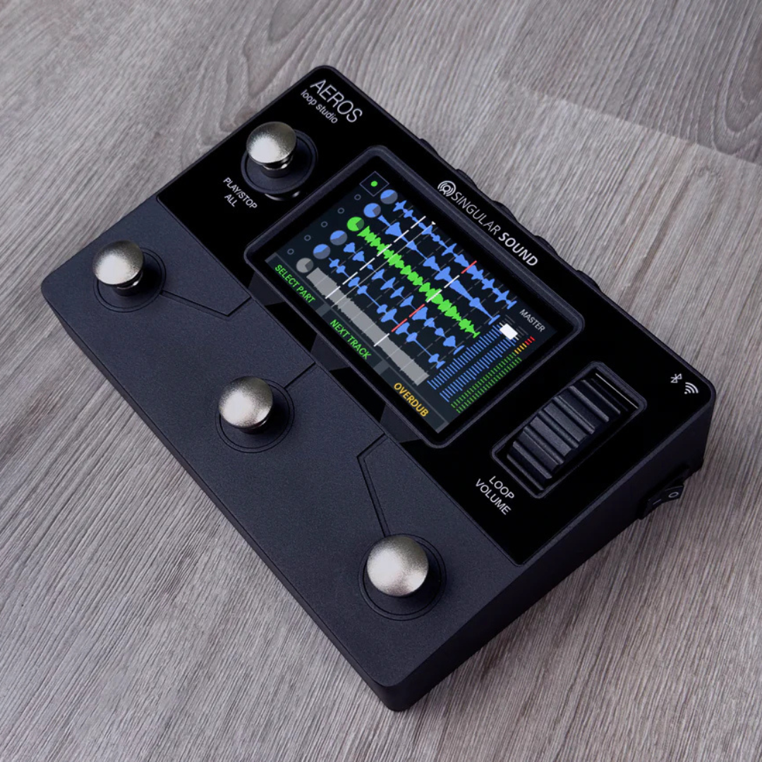 Aeros Loop Studio 觸控螢幕與連接介面