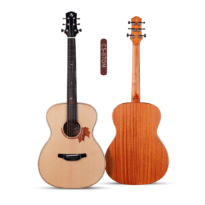 Naga | CS-07 OM | 楓葉系列 全單木吉他 OM桶身 旅行吉他