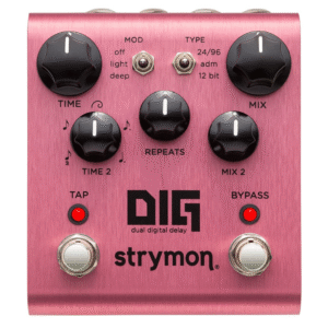 Strymon | DIG Dual Digital Delay | 雙重數位延遲 × 經典80年代聲景