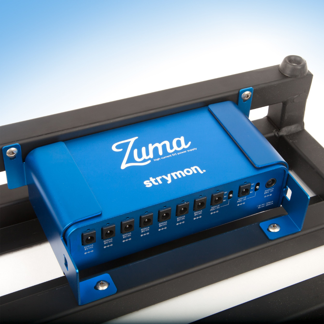Strymon Zuma Mounting Kit 安裝示意