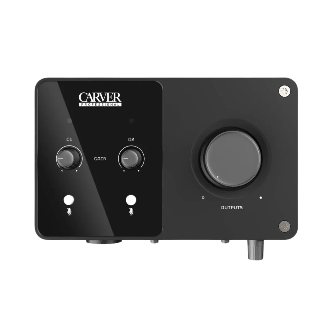 Carver | ORBIT 2 USB 錄音介面 | 192kHz/24-bit 雙輸入雙輸出