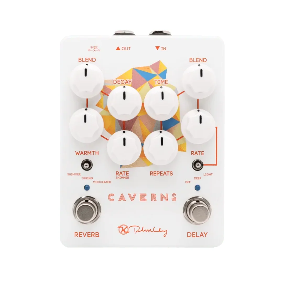 Keeley | Caverns Delay Reverb V2  | 650ms Delay 與三種 Reverb 模式