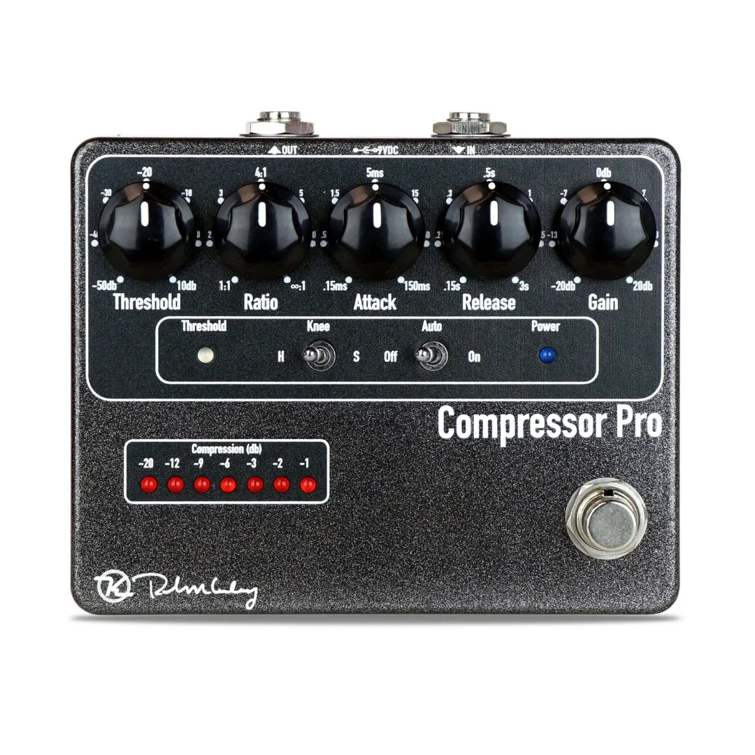 Keeley | Compressor Pro 壓縮效果器 | Attack / Release 與 Hard / Soft Knee 控制