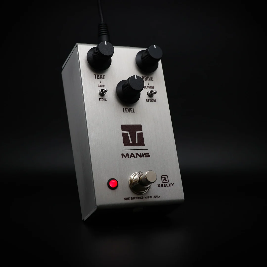 Keeley Manis Overdrive 採用 NOS 鍺二極體與鍺電晶體