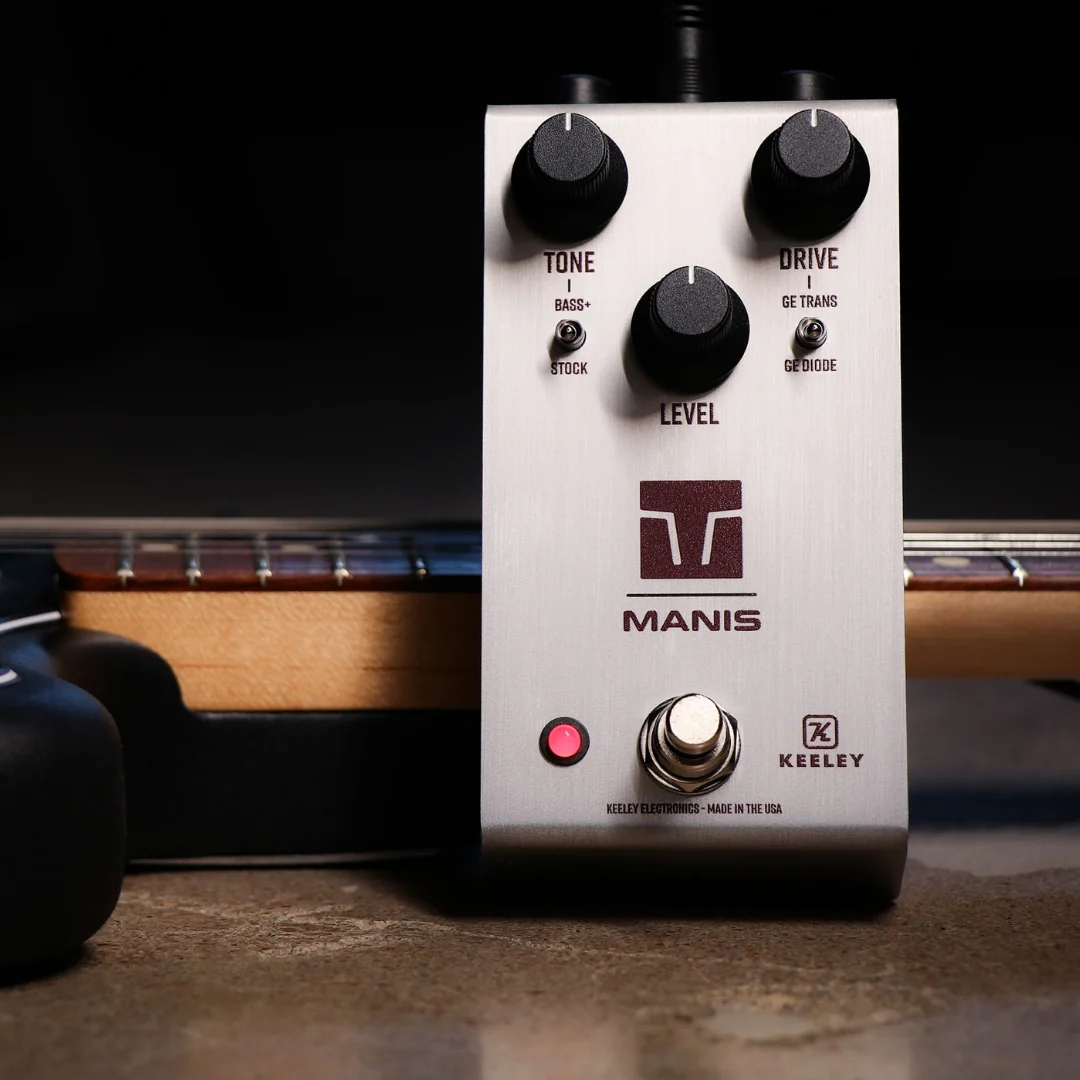 Keeley Manis Overdrive Ge-Trans 與 Bass+ 切換功能