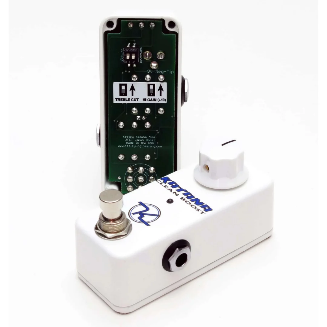 Keeley Mini Katana 採用 Dual Class A JFETs 設計