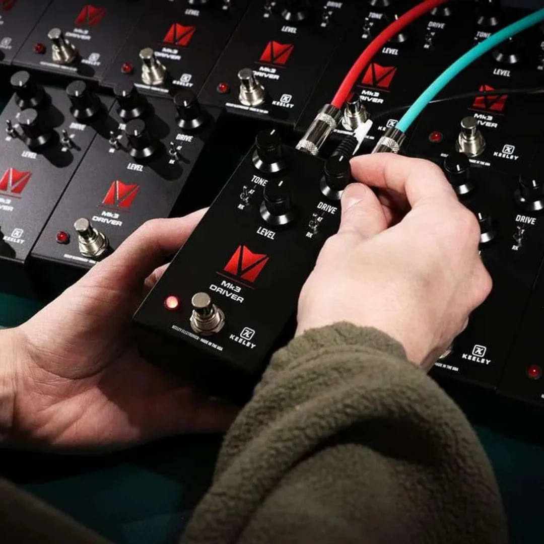 Keeley Mk3 Driver Drive Switch 可切換不同 clipping 風格