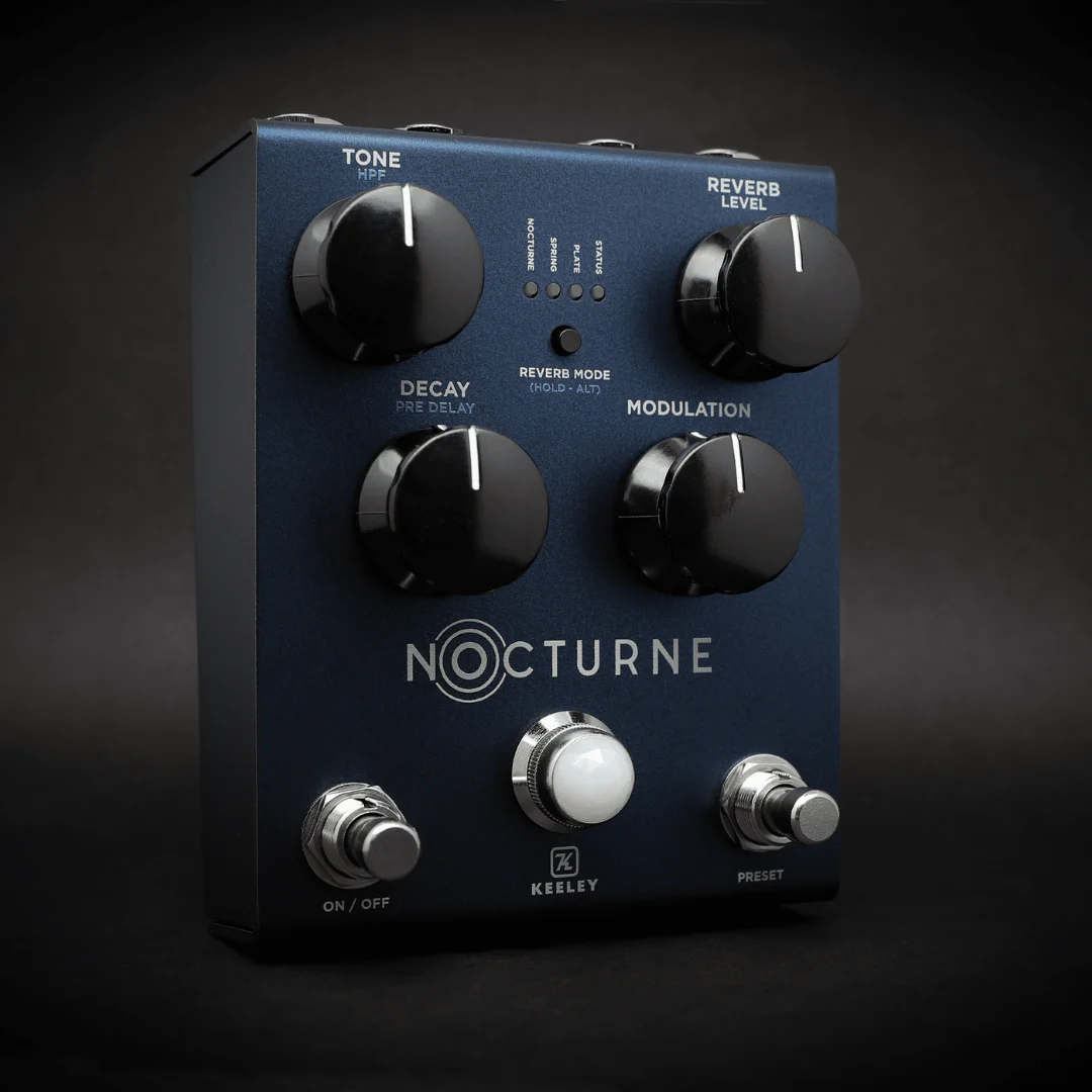 Nocturne Andy Timmons Reverb 四旋鈕控制介面