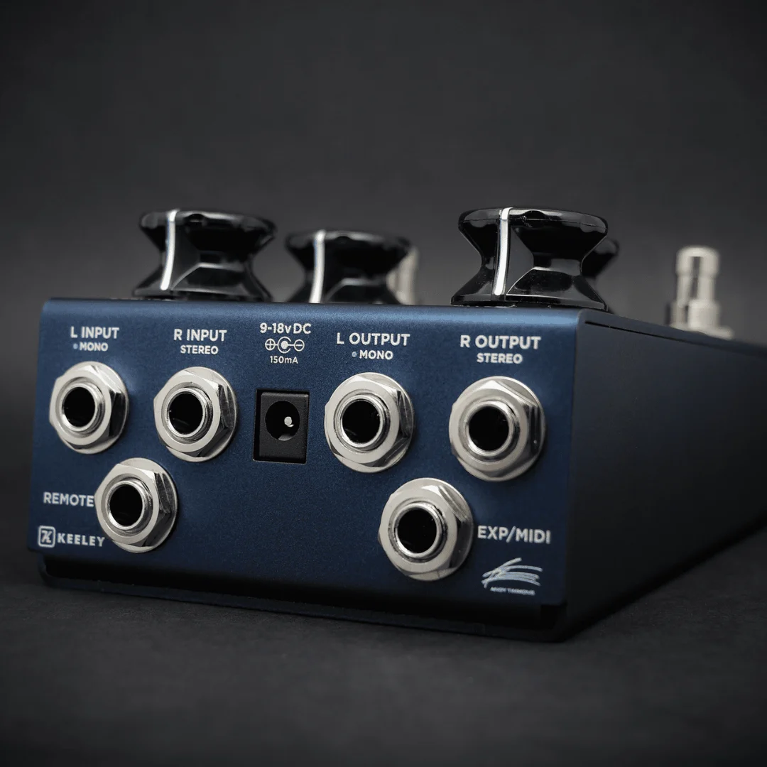 Nocturne Andy Timmons Reverb 支援 Trails 與立體聲配置