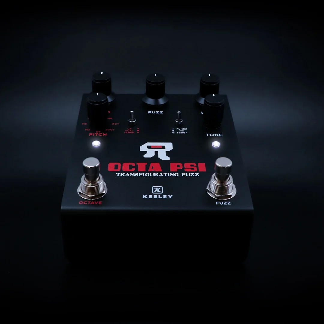 Keeley OCTA PSI 支援 polyphonic octave 與 pitch shift