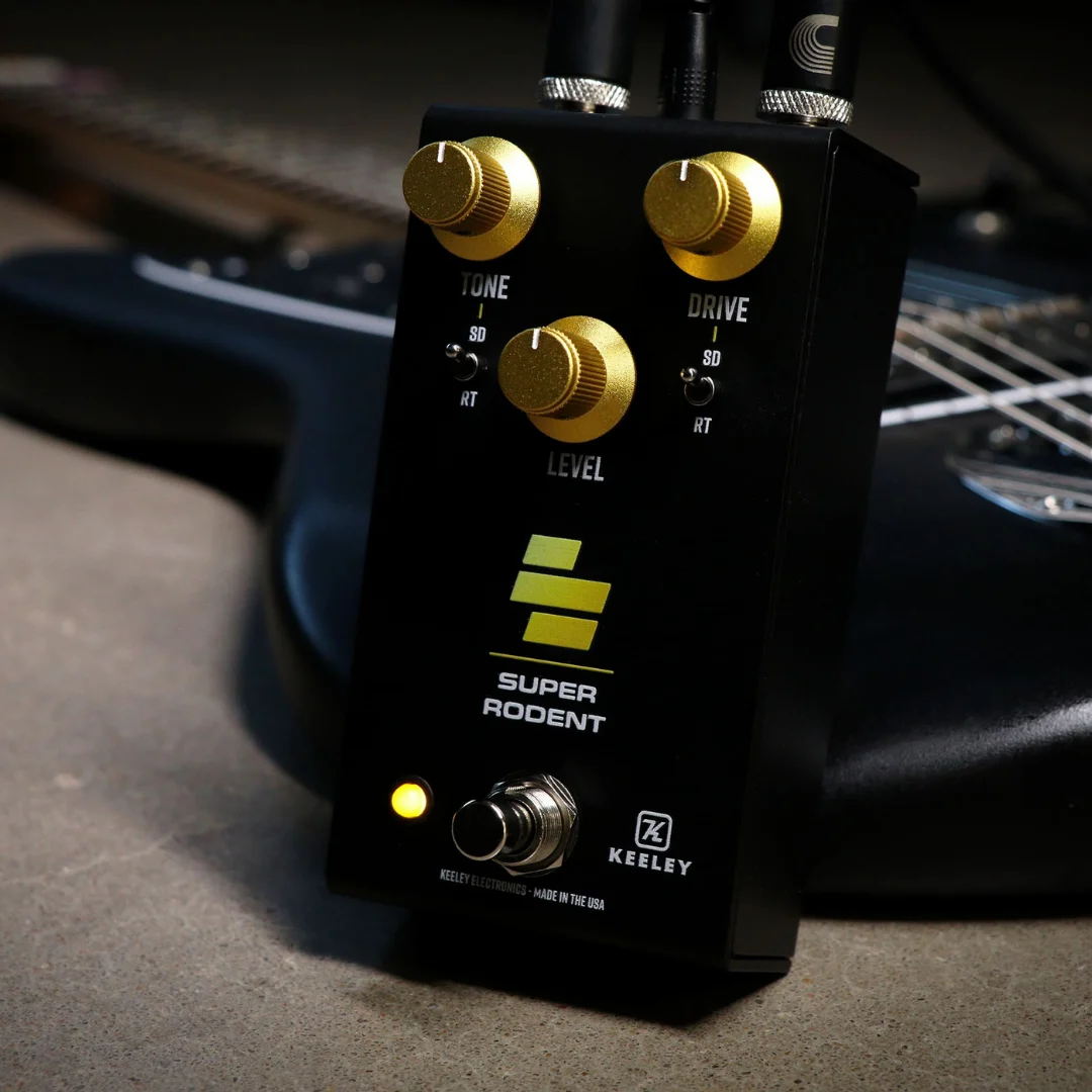 Keeley Super Rodent 結合經典 overdrive 與 distortion 靈感