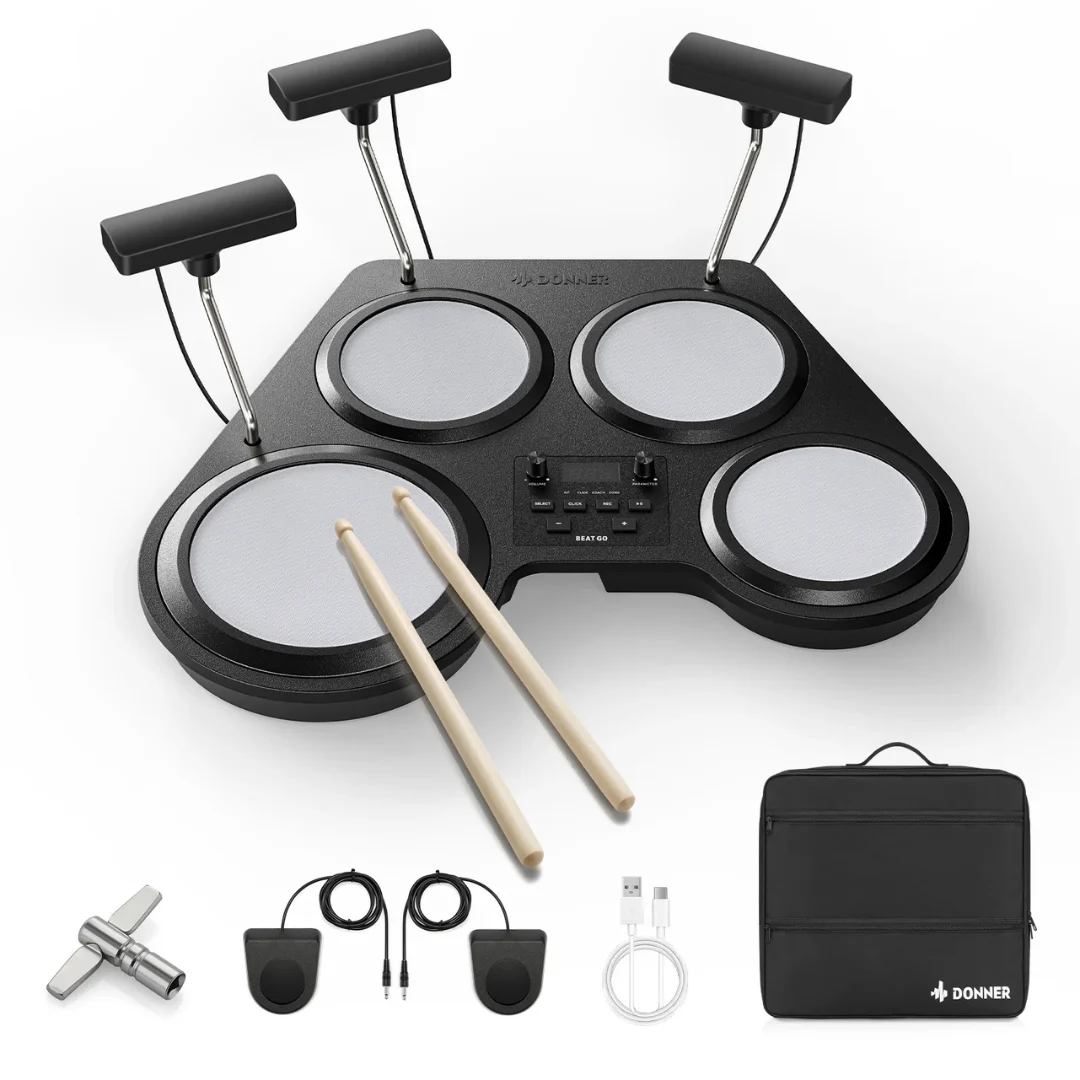 Donner | Beat Go | 桌上型電子鼓 輕巧電子鼓