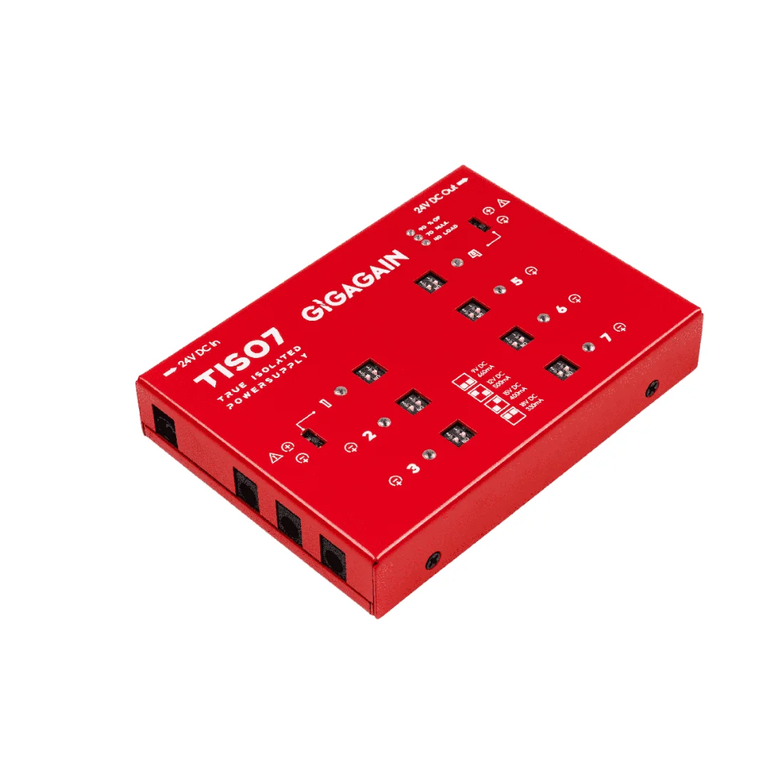 GIGAGAIN | TISO7 | 效果器電源供應器 7 組真隔離獨立輸出