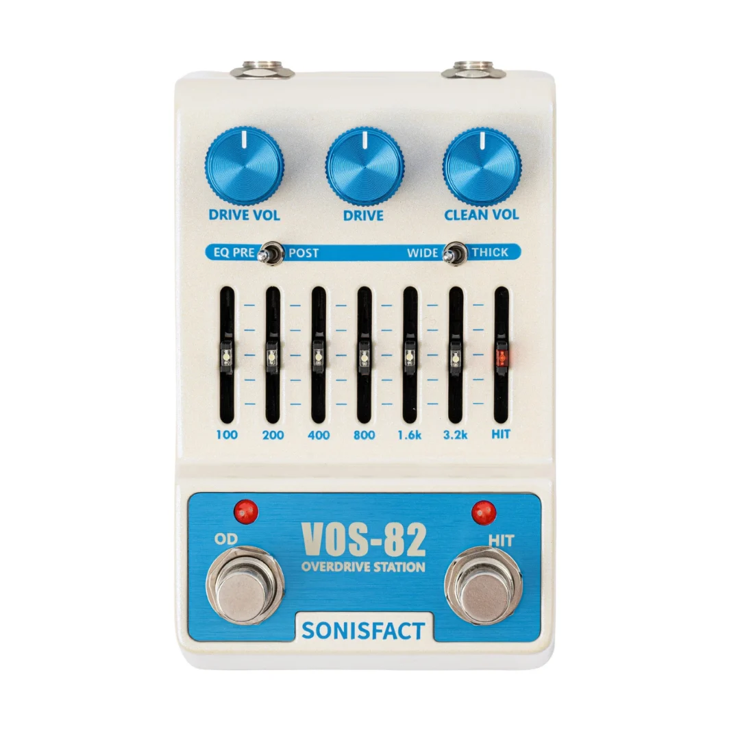 Sonisfact | VOS-82 | 雙模式破音 與 6 段 EQ 控制