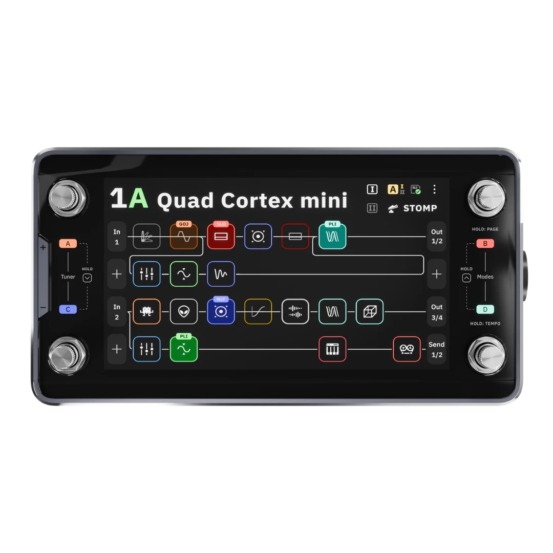 Neural DSP | Quad Cortex mini | 落地式音箱模擬器 迷你QC