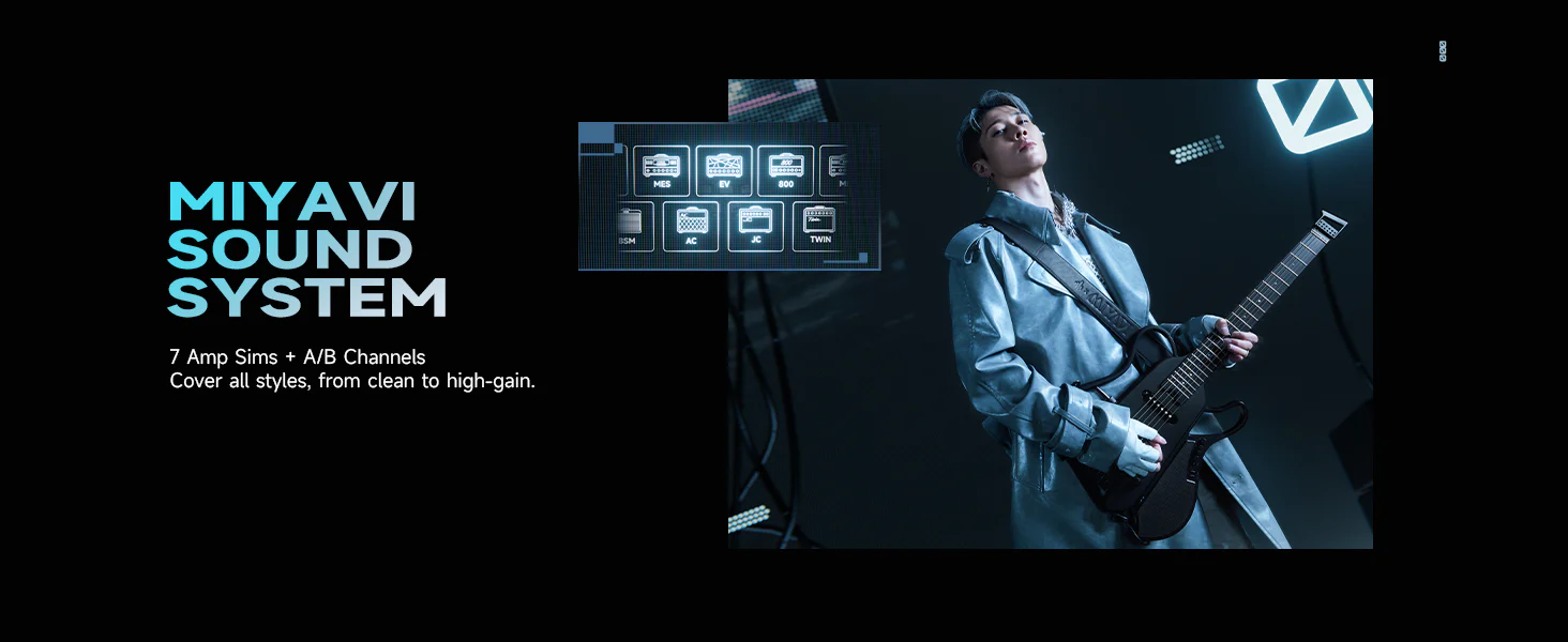 HUSH-X LIVE PRO 七組 MIYAVI 調校 AMP 模擬