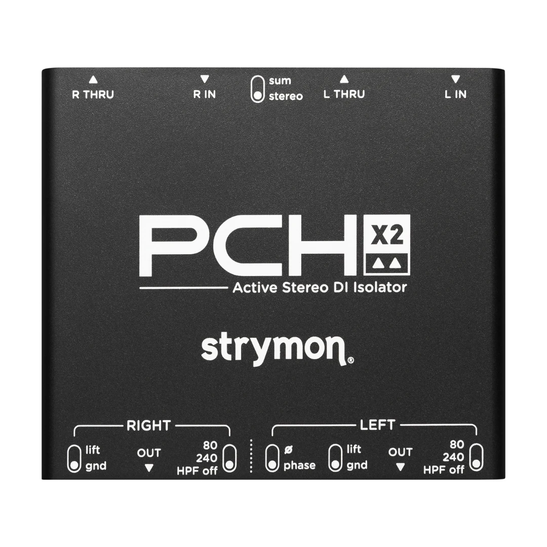 Strymon | PCH X2 主動式 Direct Interface | 變壓器隔離與 Phantom Power 供電