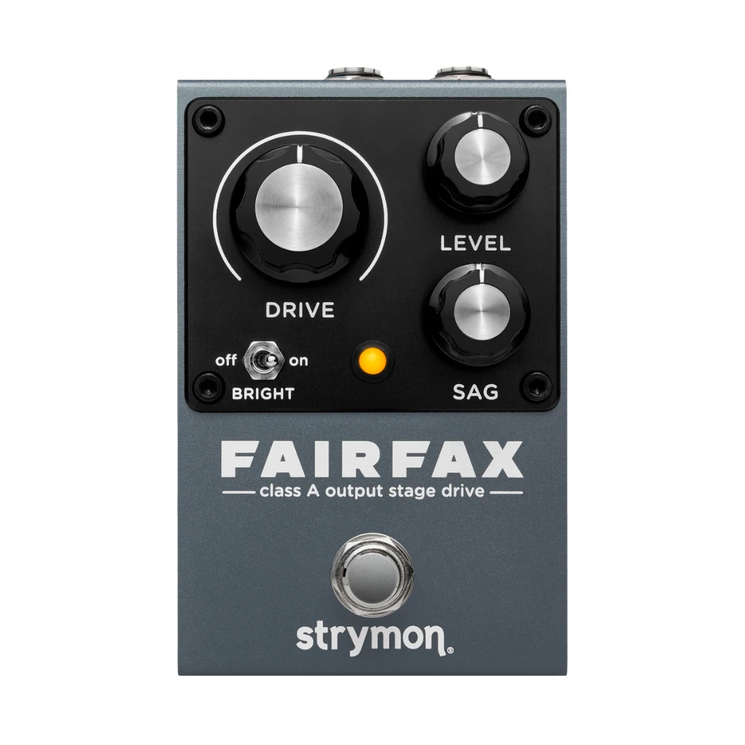 Strymon | FAIRFAX 全類比 Drive 效果器 | 類真空管音箱電路與可變 Sag 控制