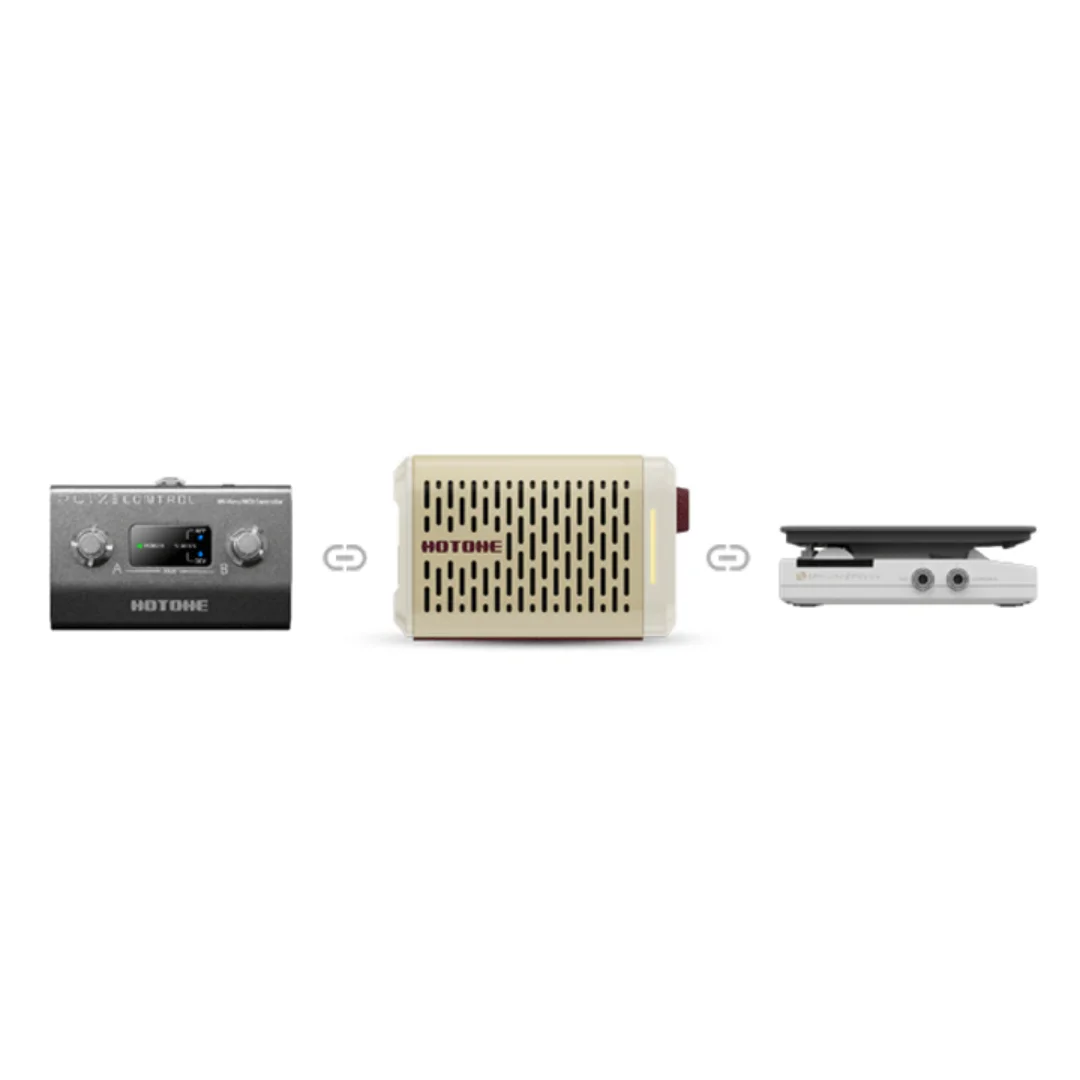 Hotone Pulze Mini Pulze Control 無線 MIDI 腳踏控制器