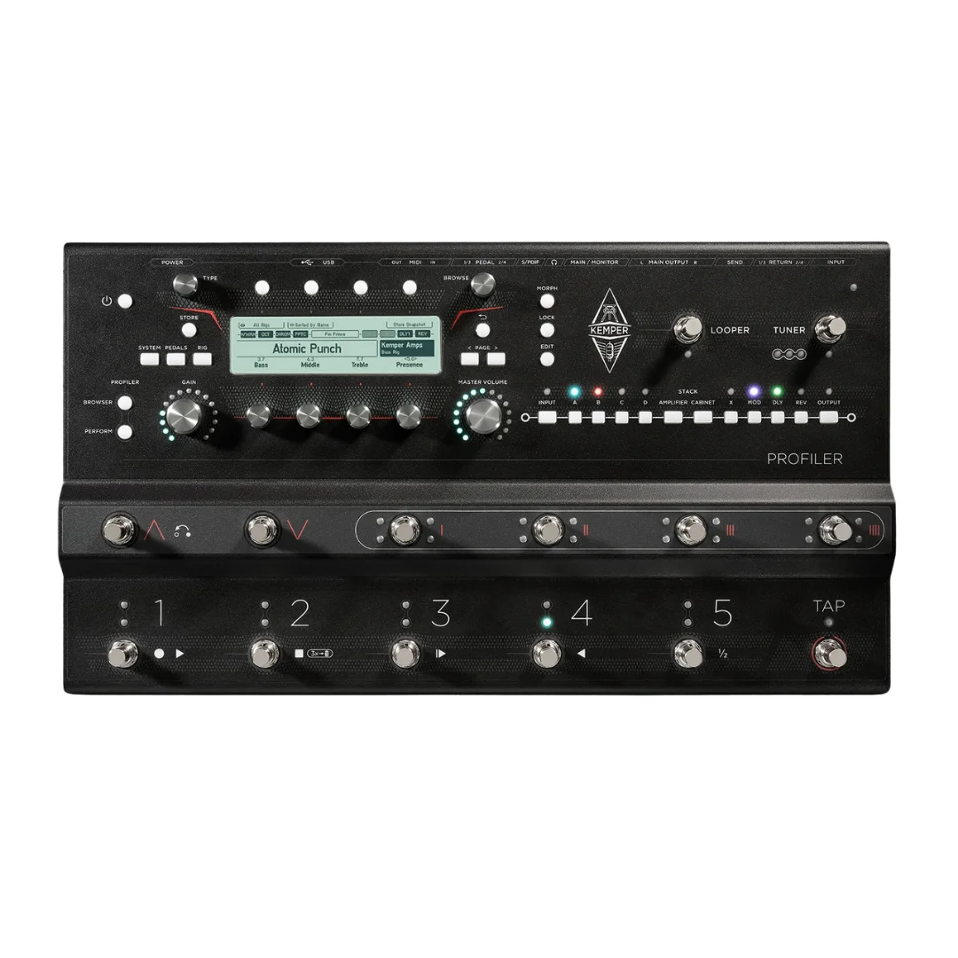 KEMPER | PROFILER Stage MK 2 地板式數位吉他音箱系統 | 完整 PROFILING™ 與 18 組同步效果